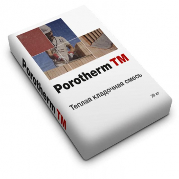 Теплая кладочная смесь Porotherm TM 20кг