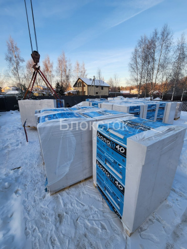 Газобетонные блоки Бонолит Дмитров D500 625х200х250 стеновые